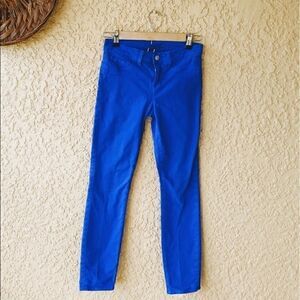 J Brand Blue Skinny Jeans